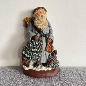 Old Fashioned Pap III 1991 Vintage Santa Sculpture Signed By June McKenna